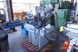 8 · 1 X HAFCO METAL BAND SAW, MODEL: EB-320DS, SN:201709738, 255MM CAPACITY, 1.5KW MOTOR, UNTESTED, APPROX; 1.1M W X 700MM D X 1.3M H, ON A PALLET