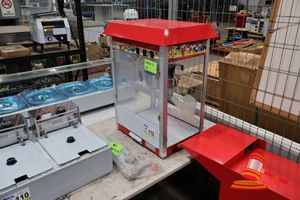 Electric Popcorn Machine On Trolley, Untested
