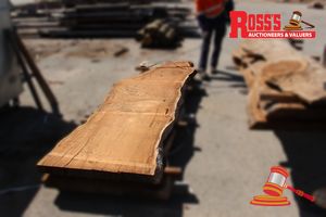 CMAR207- MARRI STANDARD TO SELECT GRADE 700-900x70mm @ 3.3m - Rough Sawn Slab