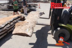 CMAR204-MARRI FEATURE & BETTER GRADE 500x70mm@ 2.8 - Rough Sawn ROUNDBACK