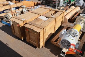 62 · GRUNDFOS VERTICAL MULTISTAGE PUMP WITH MG MOTOR, MODEL MGT30MD2-42FF300-H3, 15.0KW, 50HZ, SN 8SU17526 (POSS UNUSED)