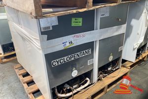 16 · 2 X WHIRLPOOL MODEL:WRO12SW, 120L GROSS VOLUME, 480MM D X 500MM W X 760MM H, 1 X HISENSE HRBF125, 125L TOTAL VOLUME APPROX; 480MM D X 500MM W X 760MM H, 1 X HISENSE HR6BF121, GROSS VOLUME: 120L, APPROX ; 480MM D X 500MM W X 760MM H, SOME MARKS, UNTESTED,