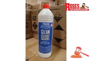 270 · 2x BOXES OF CLEAN EASE HEAVY DUTY DRAIN CLEANER, 1L, 20x BOTTLES TOTAL