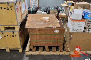 38 · ASSORTED MIXED INDUSTRIAL PARTS, INCLUDES: SET 4-BOLT BEARINGS PART NO:3170375, SSN513 BEARING HOUSING , VARIOUS OTHERS (SOME MARKS, POSS USED, BOXED), ON A PALLET