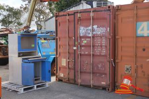 6 · 1x 20FT CONTAINER - BROWN TYNE POCKETS AND CONTENTS - CON# GVCU2032998 *** PICK UP BY APPOINTMENT ONLY *** (S44# 2024074, DR# 52292)