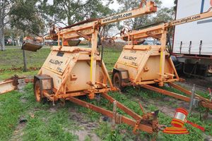 48 · 2014 Allight Lighting Trailer White Reg #: Unlicensed VIN: 6JETRAMLTELV11152 Features: Ring Hitch, 4 x Overhead Lights on pivot stand, Jockey Wheel, eng# 6J65701U008333W (Asset # S44#RITM0678519, DR#1161), (Disp# FL#17D4157) Condition: Panel: GOOD, Paint: GOOD, Tyres: GOOD, Floor: GOOD, Overall Condition: GOOD