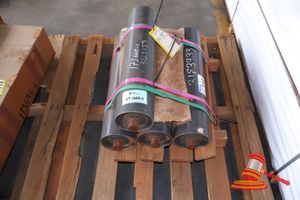 112 · 4 X ROLLER, CONVEYOR/TROUGH CENTRE, 152MM, 640MM, PART NUMBER: 5379434, MATERIAL: 3183933, MANUFACTURER: REMATIPTOP , ON A PALLET, (B3963877), (PO 81955729, PLANT# 1008)