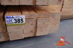 385 · 20x LENGTHS OF NON-STRUCTURAL, UNTREATED PINE TIMBER, APPROX 90 x 35mm x 3m