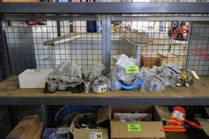 Assorted Stainless Steel Pipe Fittings, Includes: Couplings, Valves, Threaded Fittings, Pipe Stops, Various Sizes (Poss Unused, Bagged/Wrapper)