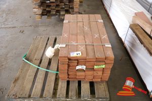 Pack Of Jarrah Decking Feature, 086 X 019, , 9.82m2 With 9.5mm Gap (Pack No: 320026180) 108 Lm, Transport Dims Pack Size L900 X W520 X H450