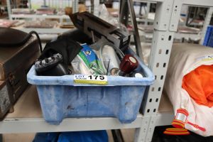 Bundle Of Assorted Items Including: Regulators, Plug In Tv Amp, Gas Lift Etc