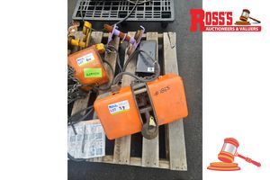 39 · 1 TONNE HITACHI ELECTRIC CHAIN HOIST (PS1863)