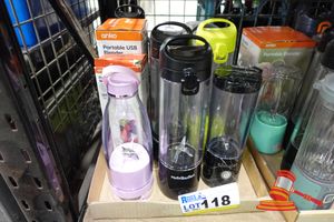 12 X Assorted Blenders Including Nutri Bullet, Ninja, Blend Jet (Untested)