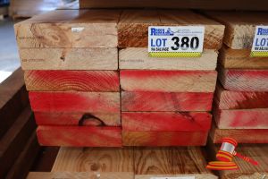 380 · 12x LENGTHS OF NON-STRUCTURAL, UNTREATED PINE TIMBER, APPROX 190 x 45mm x 2.4m