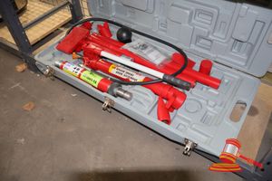 1 X Hydraulic Body Frame Repair Kit, 10 Ton, In Carry Case, Poss Incomplete (Untested)