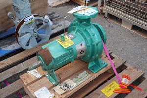 130 · 1 X PENTAIR SOUTHERN CROSS CENTRIFUGAL PUMP, MODEL: PRGD2S, SIZE: 100X65-250, SN:20G2022P03, ORDER NO:53117520, CONSTRUCTION CODE: SS3SO, UNTESTED, ON A PALLET, (B7539374)