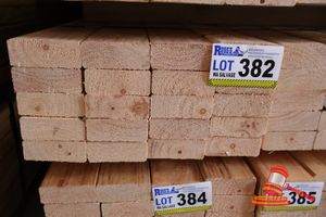 382 · 20x LENGTHS OF NON-STRUCTURAL, UNTREATED PINE TIMBER, APPROX 90 x 35mm x 3m