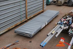 90 · 2 x CABLE TRAYS APPRXO 3m x 810mm ON PALLET