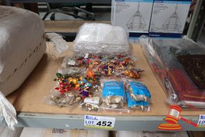 BUNDLE WITH ASSORTED WINDCHIMES, SINGING BIRD ORNAMENTS, JEWELLERY AND INCENSE HOLDERS