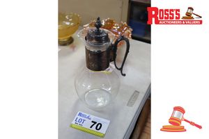 VINTAGE GLASS CARAFE