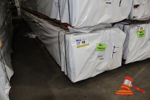 18 · JARRAH SKIP DRESSED, FEATURE, 100mm x 25mm, 405LM, TRANSPORT DIMS L5.7 x W500mm x D430mm, APPROX WEIGHT 800/900KG, RANDOM LENGTHS (PACK# 320029911)