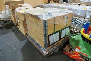 5 · CRATE CONTAINING BOXES OF MIXED FASTENERS, NUTS, BOLTS, SCREWS, WASHES ETC. DIMENSIONS 1180mm L x 1180mm W x 1100mm H