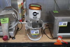 63 · 1 X BAKERMIX STAND MIXER WITH ATTACHMENTS MODEL: SP-502A, 750W, 1 HP, 10AMP (PLUG)