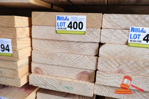 400 · 6x LENGTHS OF STRUCTURAL MGP 10, UNTREATED PINE TIMBER, APPROX 240 x 45mm x 2.4m