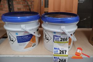 2x Tubs Of Eco-Chlor Dry Chlorine Tablet Bactericide (Granular), 10kgs Per Tub