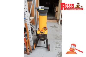 MCCULLOCH GARDEN SHREDDER, 240V, UNTESTED