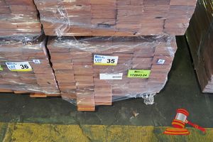 35 · PACK OF JARRAH DECKING 86 x 19 x 900mm, FEATURE, 108 LM, PACK# 320028693, TRANSPORT DIMS - L 900 x H 450 x W 500.