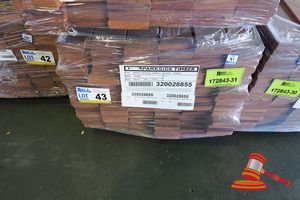43 · PACK OF JARRAH DECKING 86 x 19 x 1.2MT, FEATURE, 136.8 LM, PACK# 320028855, TRANSPORT DIMS - L 1200 x H 450 x W 500.