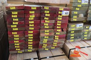 367 · 60x LENGTHS OF NON-STRUCTURAL, H4 TREATED PINE TIMBER, APPROX 170 x 35mm x 2.4m