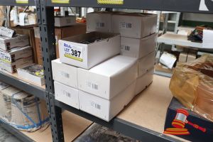 387 · 13x BOXES OF UGLYFISH SAFETY GLASSES