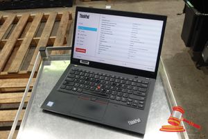 59 · LENOVO T490S, 14 INCH TOUCH NOTEBOOK, INTEL CORE i5 8265U 1.60GHZ, 8GB RAM, 256GB SSD / NO OS, SN: PC1FVGPA / AN:ITT29811, UNTESTED ( SOME MARKS / NO CHARGER )