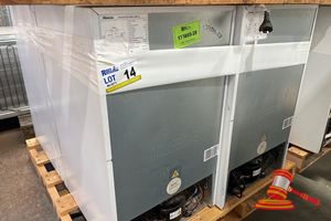 4 X Hisense Hrbf125, 125l Total Volume Approx; 480mm D X 500mm W X 760mm H, Some Marks, Untested, On A Pallet