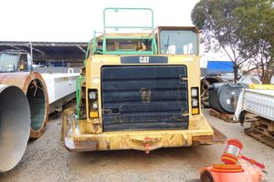 17 · CATERPILLAR AD60 ORE TRUCK SERIAL# NNW00170, REVERSE CAMERA, FIRE SUPPRESSION, EXTINGUISHERS, E-STOPS, ISOLATORS, AUTO GREASER, DRIVERS SEAT REMOVED, 17,360 HOURS SHOWING, OIL AND FUEL FILTER MISSING CONDITION UNKNOWN LOCATION ROSS'S AUCTIONEERS & VALUERS, KALGOORLIE YARD 64 GREAT EASTERN HIGHWAY, KALGOORLIE, WA INSPECTION & COLLECTION BY APPOINTMENT ONLY