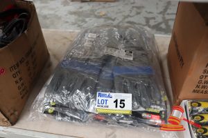 10x PAIRS OF BLUEARC PREMIUM WELDING GLOVES, SIZE: XL