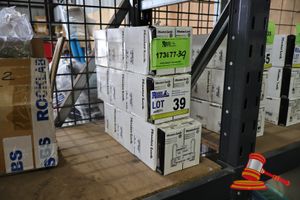 39 · 9 x BOXES OF MASTER LOCKS, MODEL# 410KABLUZ1, 6 PER BOX