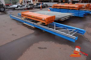 Qty of Dexion Speedlock Pallet Racking 3 @ 6000mm high x 840mm deep frames 26 @ 2600mm long x 90mm high beams