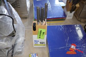 161 · KNIFE BLOCK SET