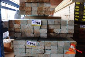 267 · 40x LENGTHS OF STRUCTURAL, H2 TREATED PINE TIMBER, APPROX 70 x 35mm x 4.2m