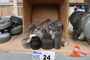 BOX OF ASSORTED ABW IMPACT SOCKETS (METRIC & IMPERIAL)
