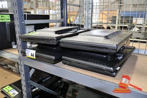 8 X Benq Lcd Computer Monitors, 24 Inch, Some Scratches/Marks, Untested (No Cables / No Stands Included)