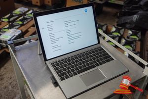 Hp Elite X2, Model: 1013 G3, Intel Core I5-8250u Cpu 1.6ghz, 8gb Ram, 256gb Ssd, No Os, Untested, Sn: 5cd85245n4, An: Itt25388, Keyboard Cover Included (Some Marks / No Charger)