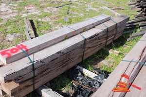 504 · JARRAH GARDEN SLEEPERS X 9, 7 @ 2.7, 2 @ 2.2, 200 X 100