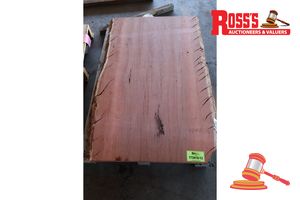 JARRAH SLAB, L1300mm x W780mm/800mm x DEPTH 38/40mm APPROX