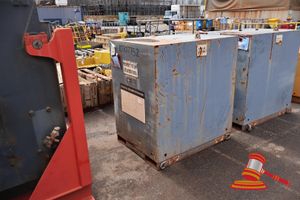 120 · 1 X BTP PARTS TRANSPORT FRAME, FOR LIEBHERR R996B SLEW DRIVE, ID# 970410301, D.O.M. 05/20, (SOME MARKS, RUST)