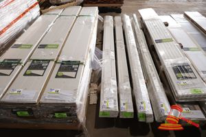 Perma Timber Pvc Skirting - Bullnose Profile, Pre Finsihed White, Low Maintenance. 13 X 92x15x2700m (Approx 35.1m). Unused