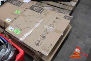 96 · EURO APPLIANCES COOKTOP, MODEL ECT600C42, PACKAGE SIZE (MM); 706W X 655H X 128D (BOXED, TOP DAMAGED, WIRING EXPOSED) - UNTESTED - NO WARRANTY- RETURN / DAMAGED/ CREDIT RETURN, AS IS - INSPECTION RECOMMENDED